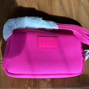 Dagne Dover Mara phone sling in Hottest Pink